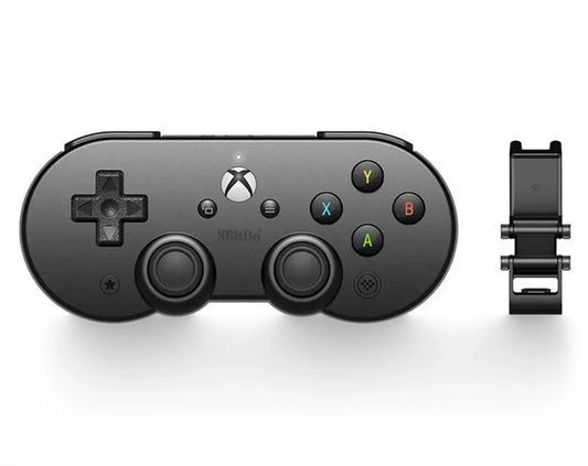 8bitdo-controlador de juego SN30 Pro, dispositivo con Bluetooth para Xbox Cloud, incluye Clip para Android