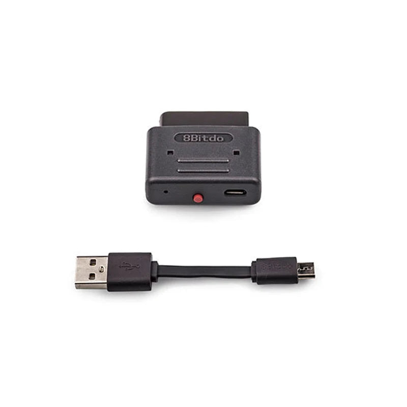 8bitdo-Receptor inalámbrico Retro con Cable Micro USB para SNES NES30 SFC30 NES Pro PS3 PS4