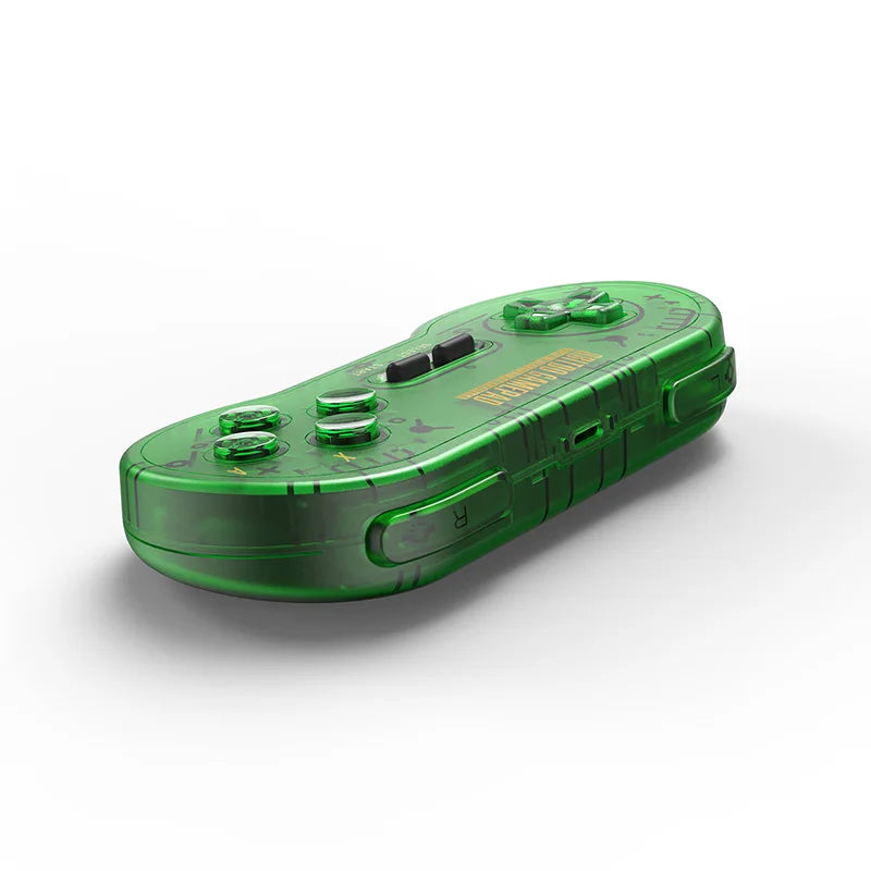 8bitdo-Gamepad inalámbrico SN30 2,4G, para SNES/SFC (verde Jade)