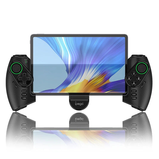 Ipega-Gamepad estirable por Bluetooth para Switch 9777, controlador de juego ajustable con vibración/luz/Turbo/Joystick, para iOS, Android y PC