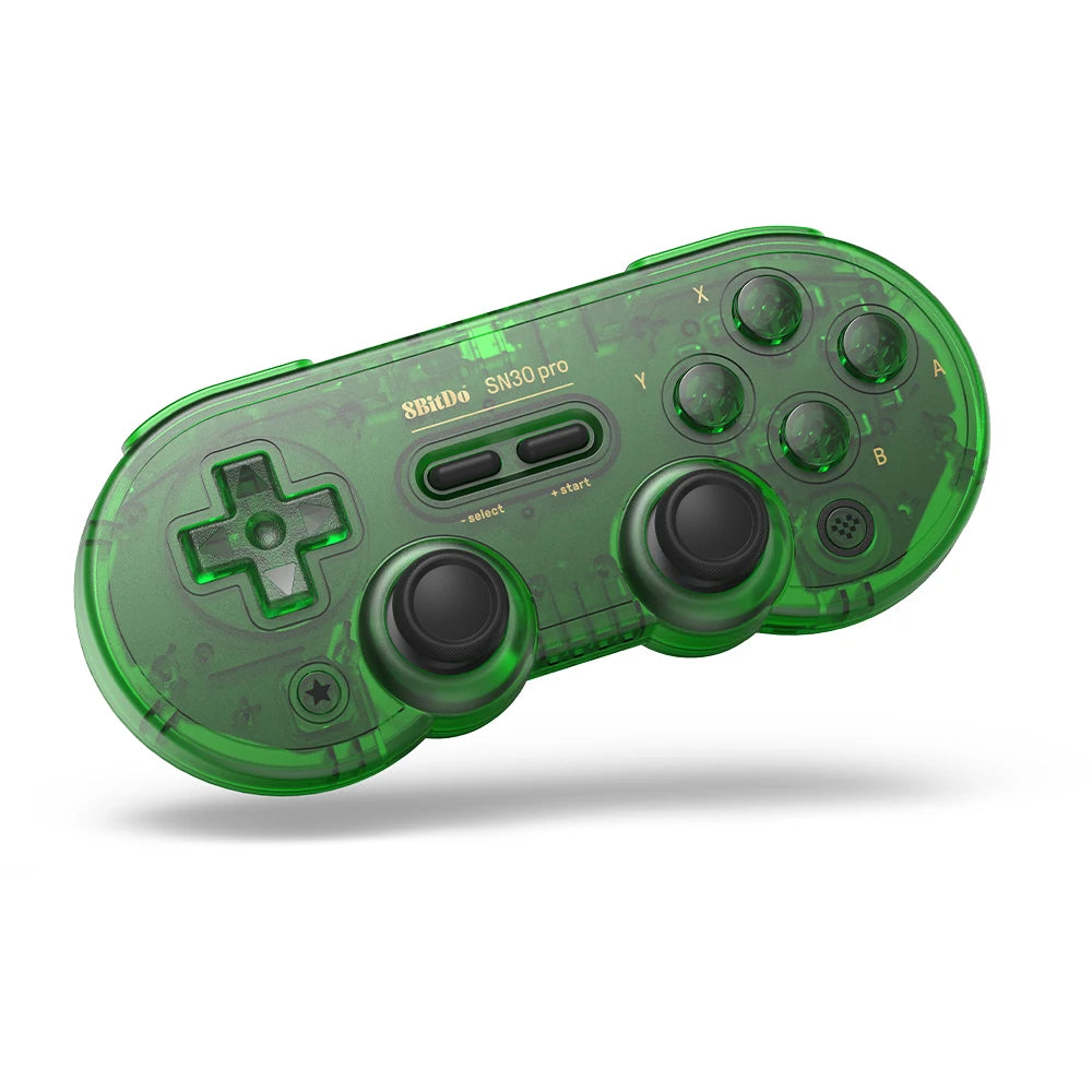 Control Joystick Inalámbrico 8bitdo Sn30 Pro Transparente