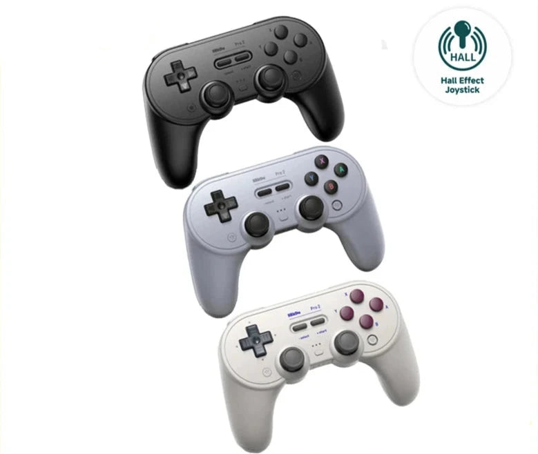 Control Joystick Inalámbrico 8bitdo Pro 2 Bluetooth Hall Effect