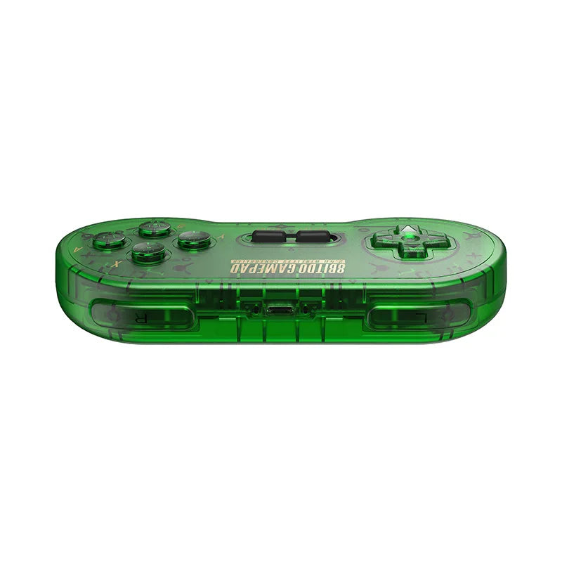 8bitdo-Gamepad inalámbrico SN30 2,4G, para SNES/SFC (verde Jade)